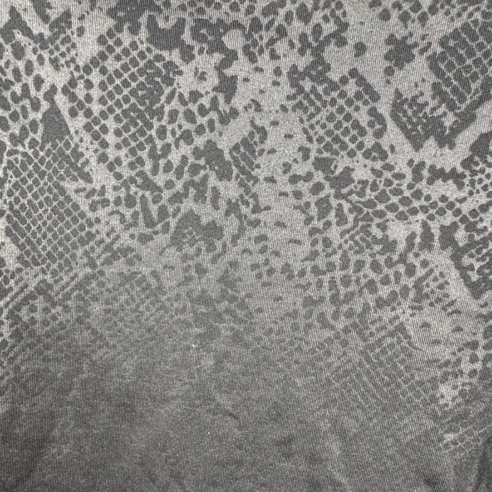 Nike‎ Black Snakeskin Patterned Long Sleeve DriFit Top
